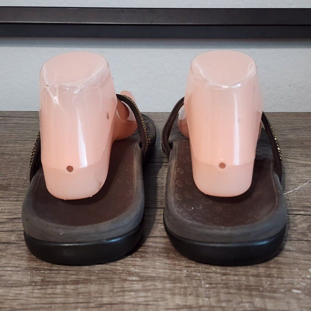 Vionic Tide Women’s Sandals Shoes Size 10 Brown - Picture 4 of 8